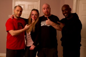 Ryan Hunter, Melanie Denholme, David V G Davies, Rudy Barrow