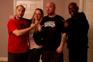 Ryan Hunter, Melanie Denholme, David V G Davies, Rudy Barrow